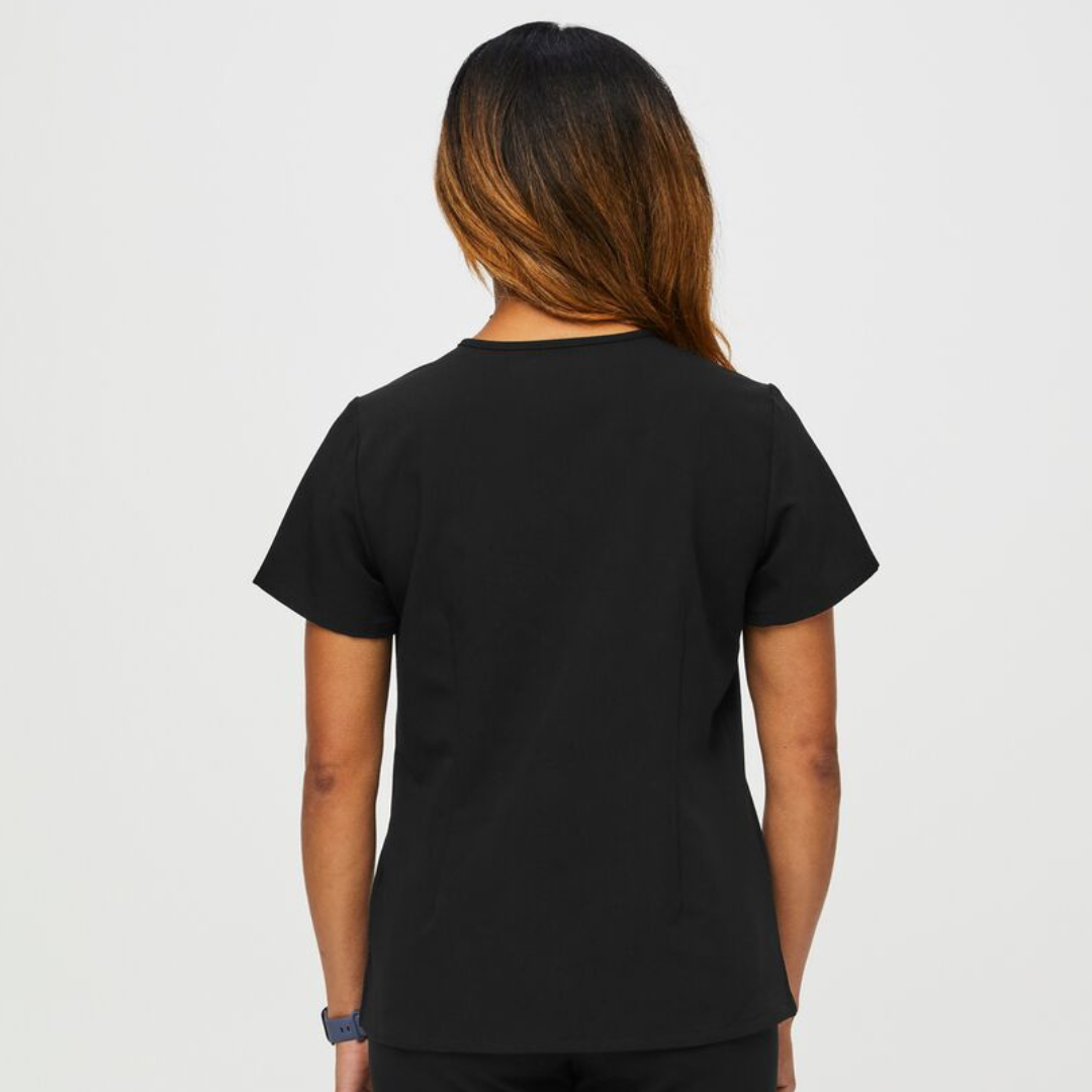 Catarina One-Pocket Scrub Top